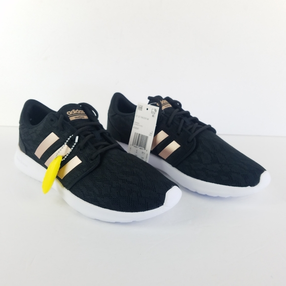 adidas cloudfoam qt racer core black